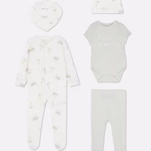 Ensemble 5-pièces à motif mouton