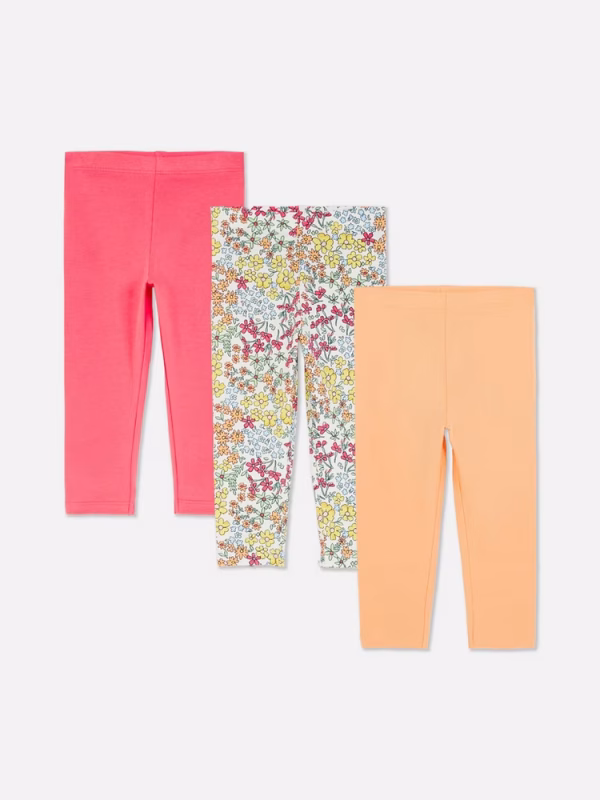 Lot de 3 leggings imprimés